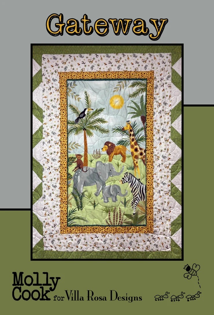 Gateway Quilt Pattern Using a Panel