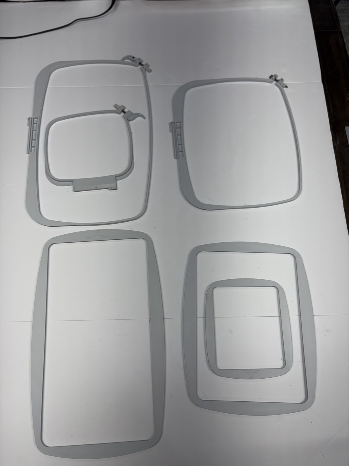 Husqvarna Viking VSMAB BE 17 Embroidery Arm Unit Case 3 Hoops Diamond Series