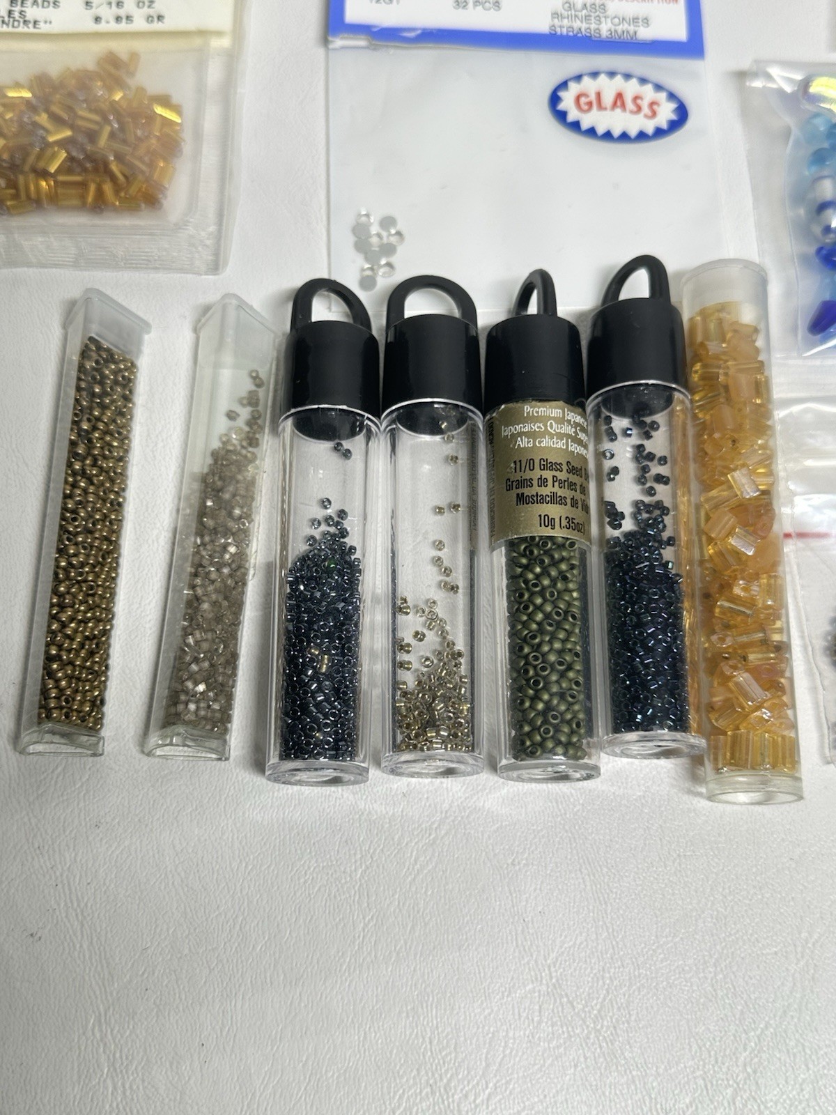 Huge Lot of Jewelry Making Hobby Supplies Glass Beads Clasps Wire Earring