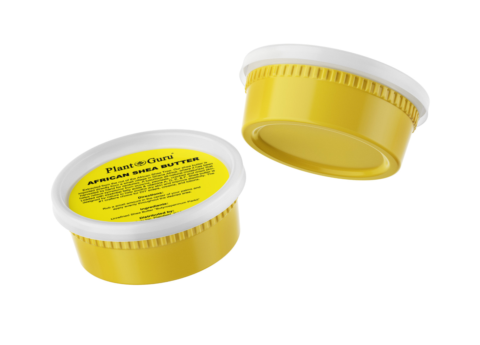 Raw African Shea Butter 8 oz. YELLOW 100% Pure Organic Unrefined Natural Ghana