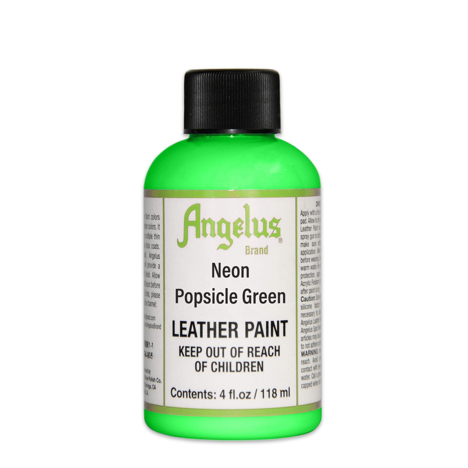 Neon4 Oz Leather Paint Popsicle Green