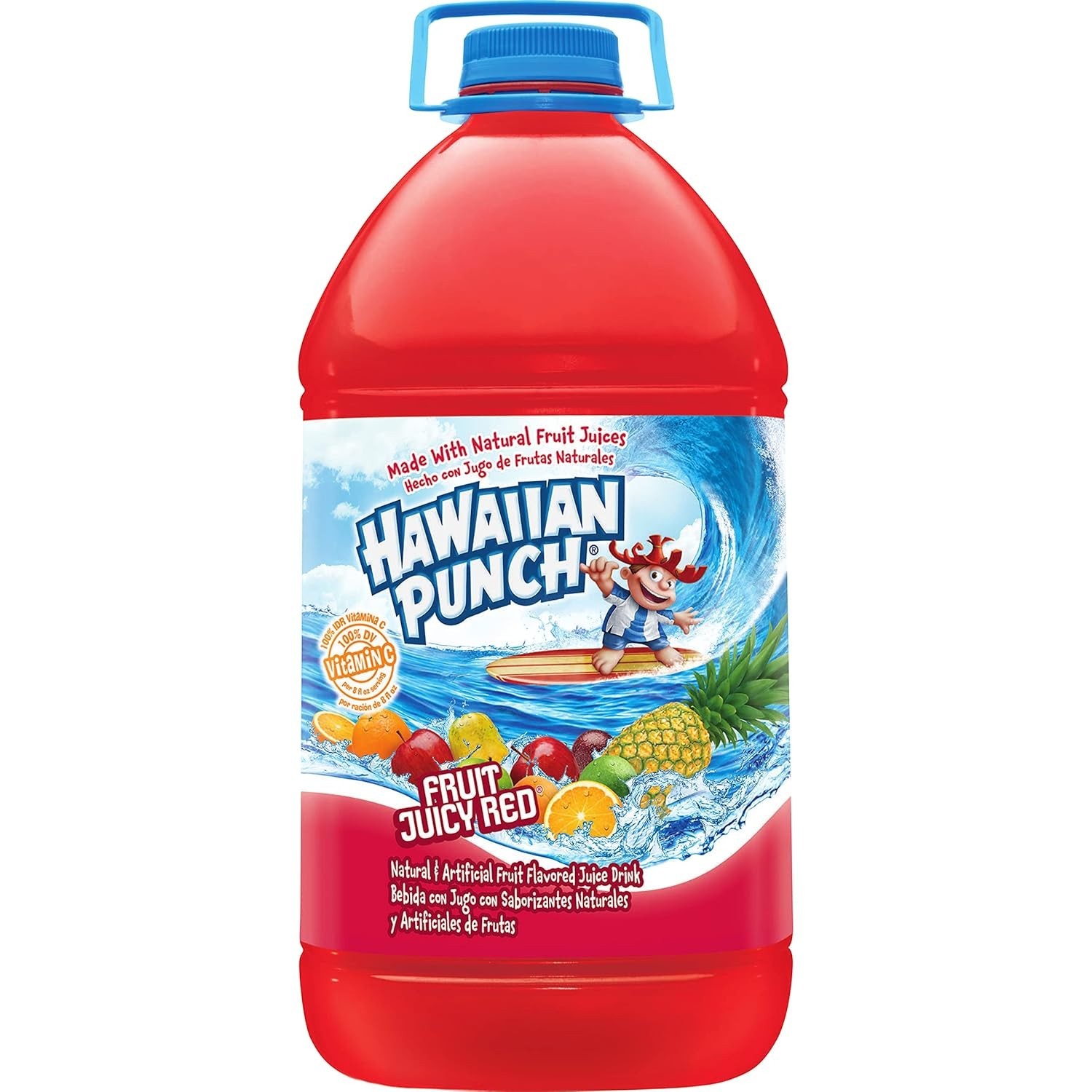 Fruit Juicy Red 128 Fl Oz – Sweet Caffeine Free Beverage for Family Enjoyment