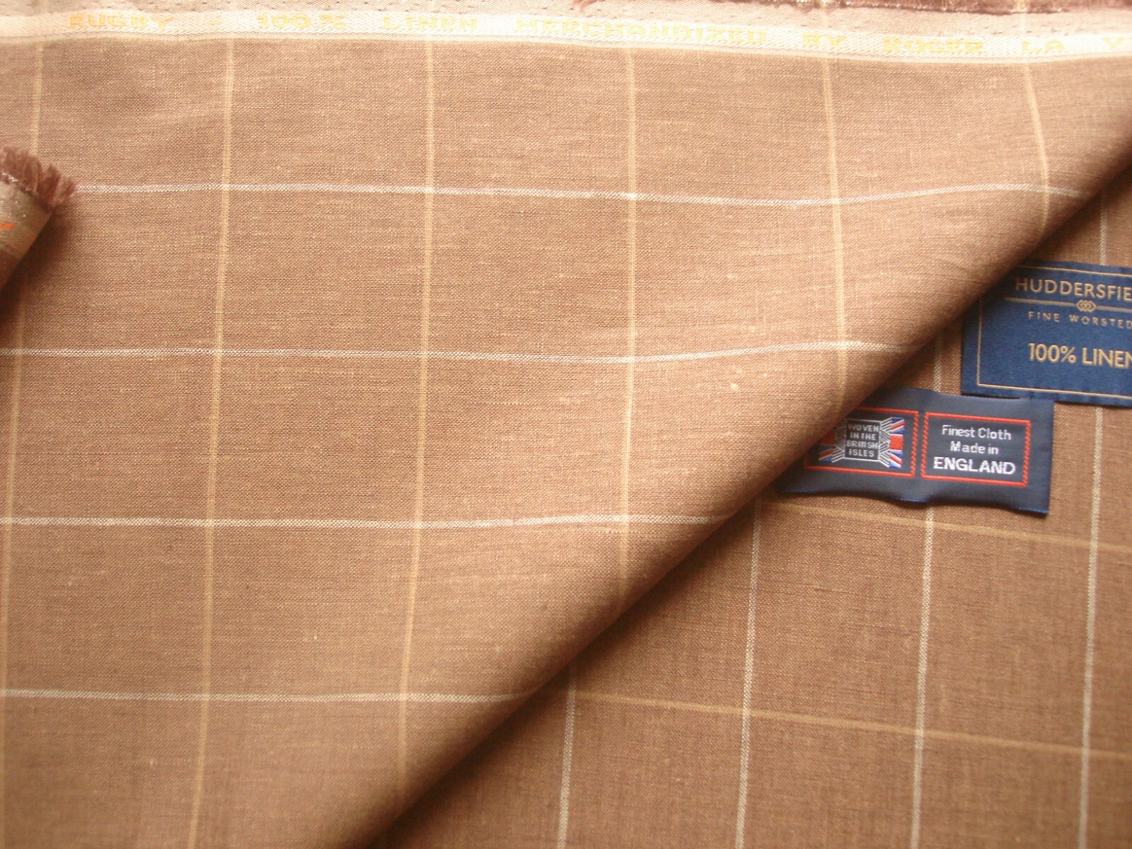 KITON WOOL JACKETING FABRIC “Vintage” MADE IN SCOTLAND FOR kiton – 2.0 m