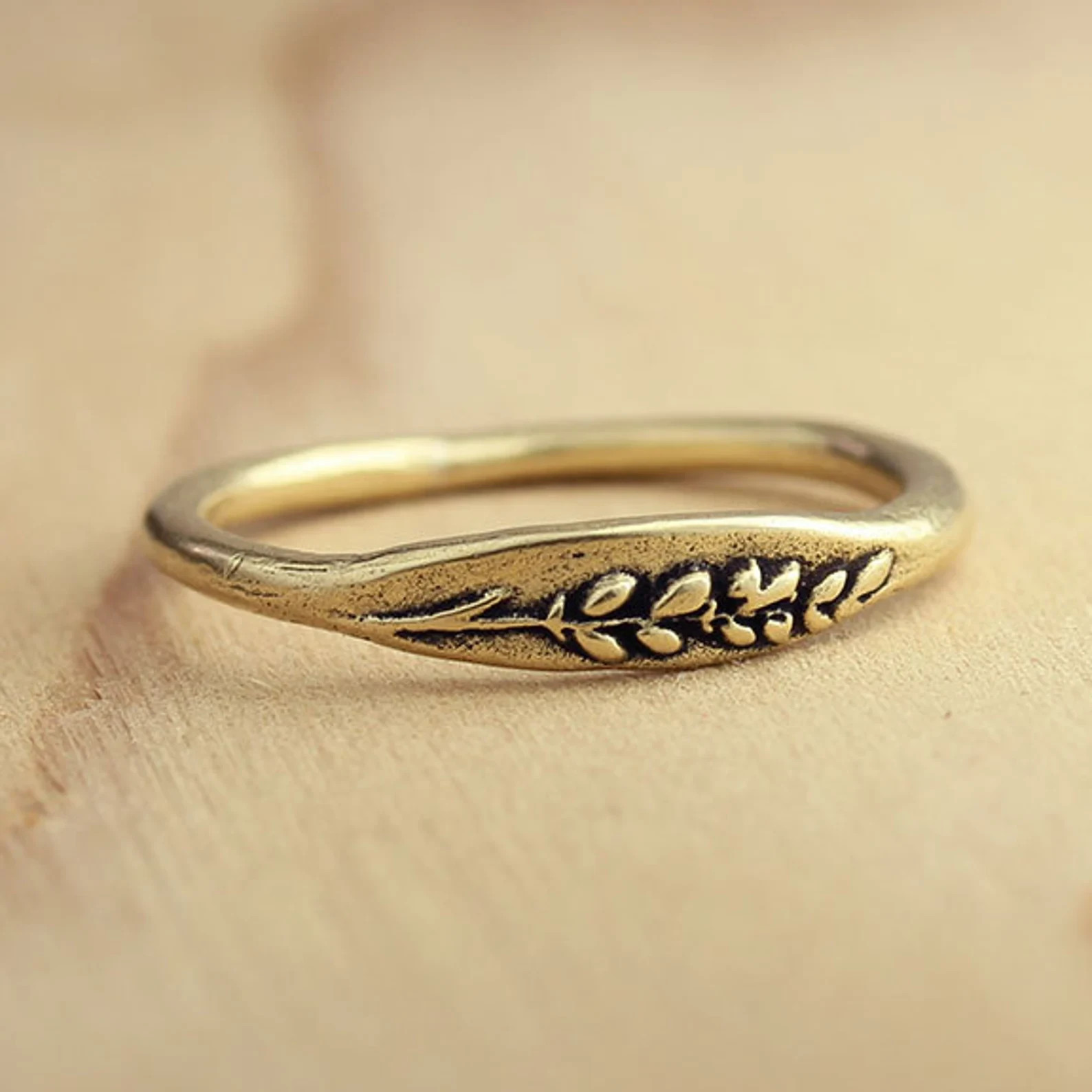 Handmade Lavender Ring, Botanical Ring, Wildflower Ring, Nature Silver Jewelry