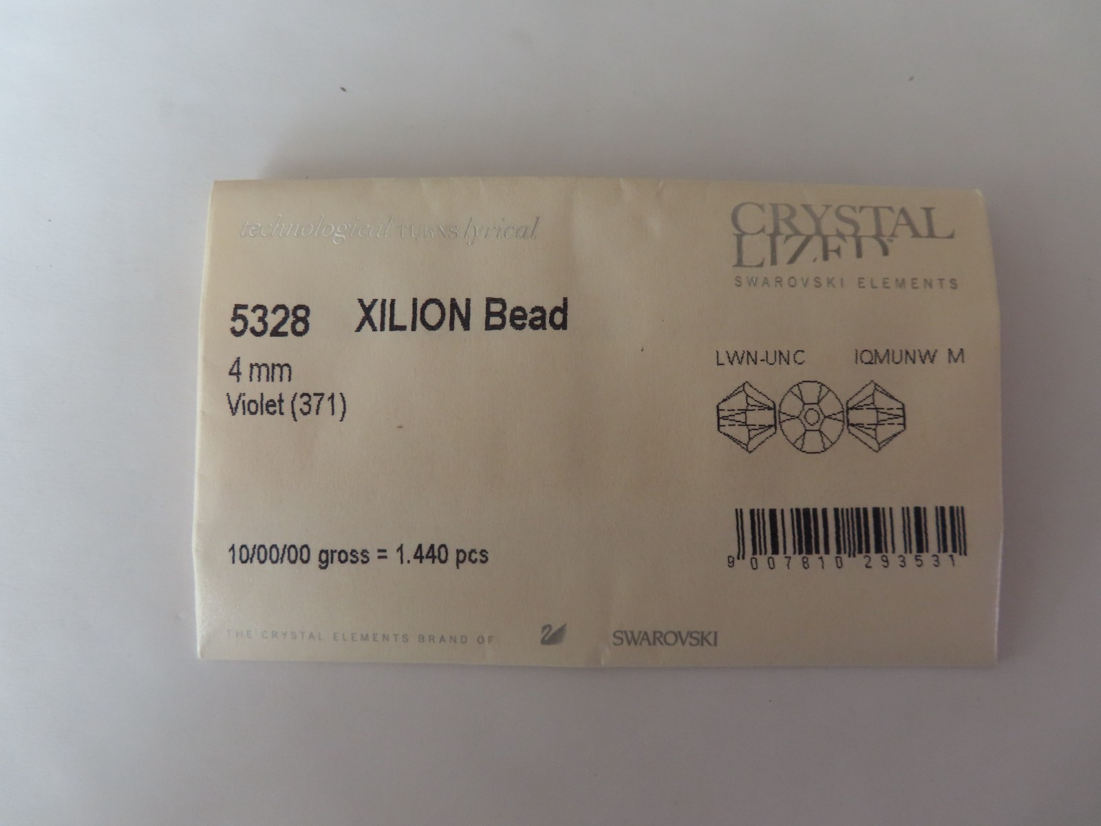36 Swarovski Bicone Beads 4mm Violet. #5328