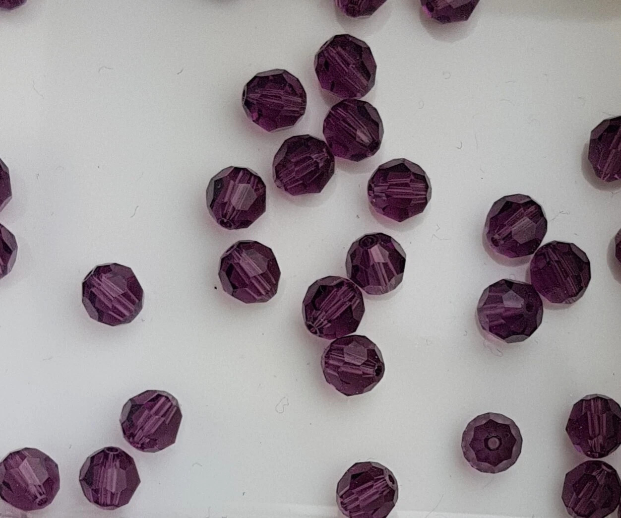 144x Swarovski 5000 Crystal AB 6mm Bicone Beads – Genuine Xilion Cut Bulk Pack
