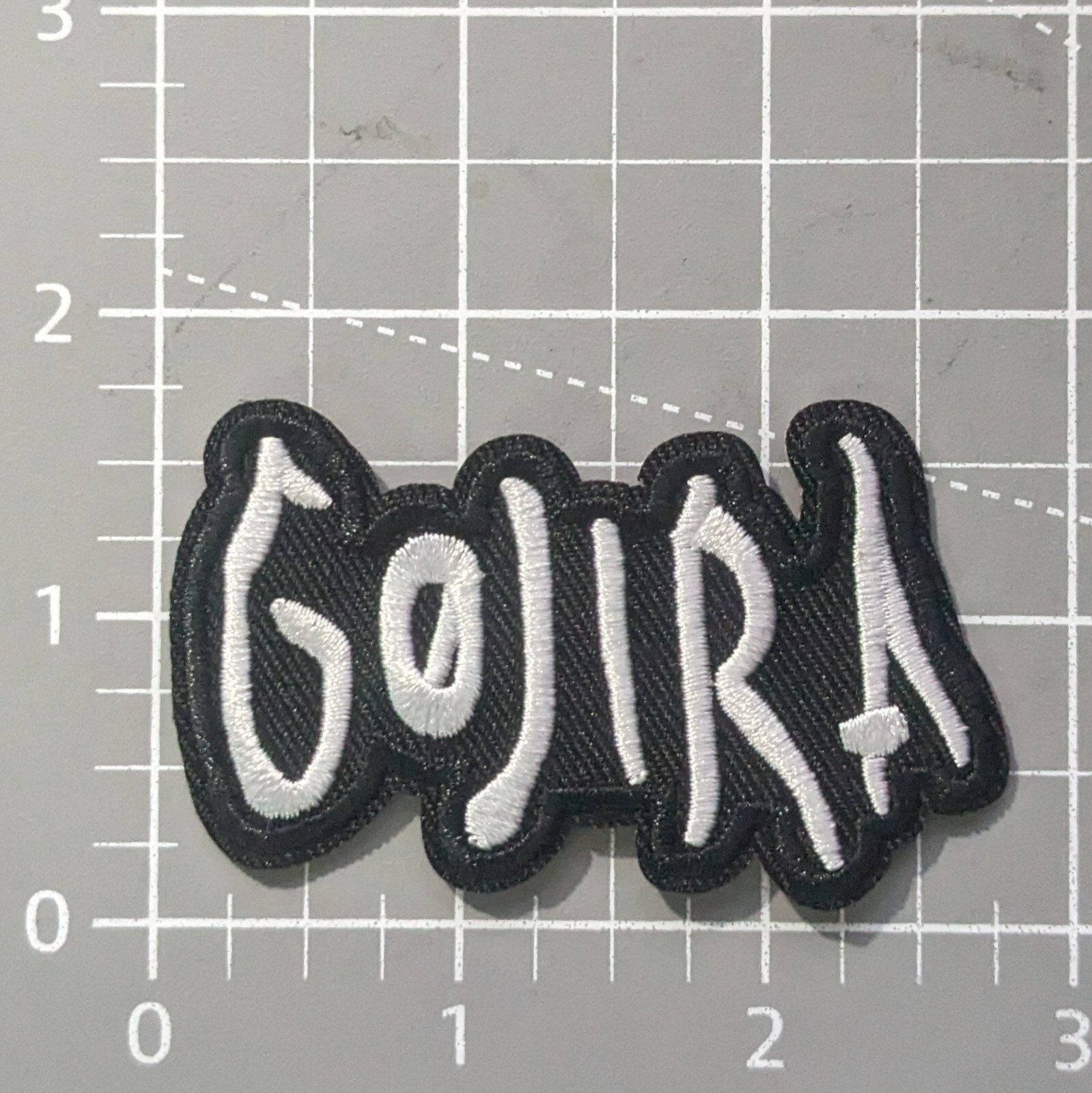 Gojira Patch French Heavy Death Metal Rock Band Embroidered Iron On 1.75×2.75″