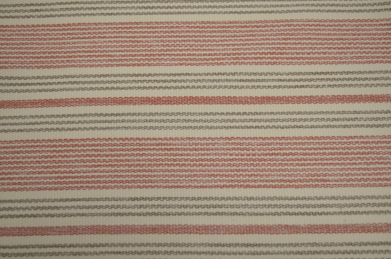Neroli Nantucket Brown Rust Pinstripe Bella Dura Indoor/Outdoor Fabric