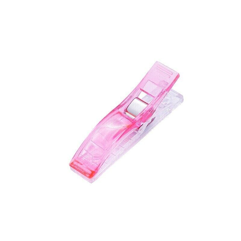 50Pcs 7 Colors Large Sewing Clips Fabric Clips Jumbo Wonder Clips Office Clamps