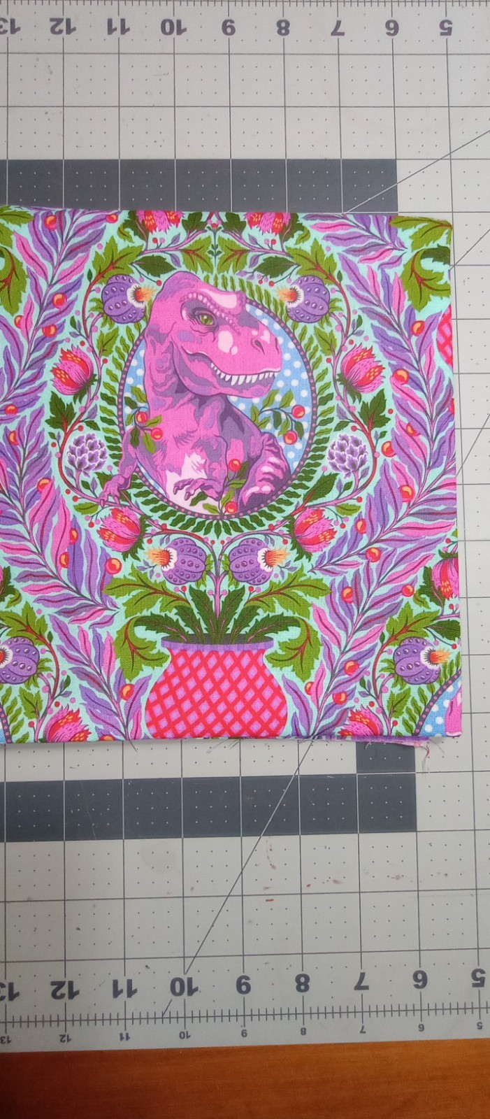 Tula Pink Tree Rex Dinosaur 1 Yard Fabric PWTP222 Tree Rex
