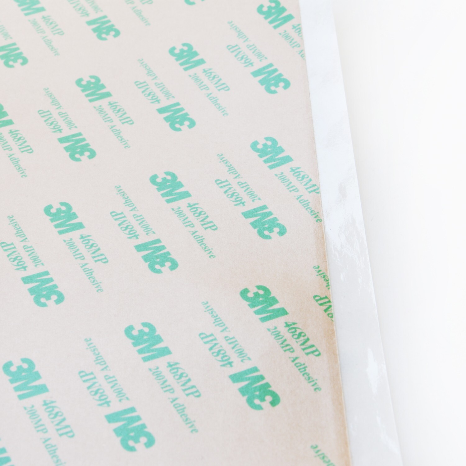 3M 468MP Double Sided Adhesive Transfer Tape Sheet Roll, Multiple Lengths