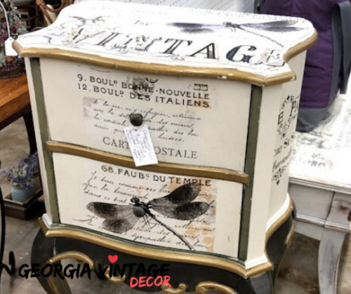 Large Decoupage Tissue Paper for Furniture and Crafts – 20” x 30” – Vintage