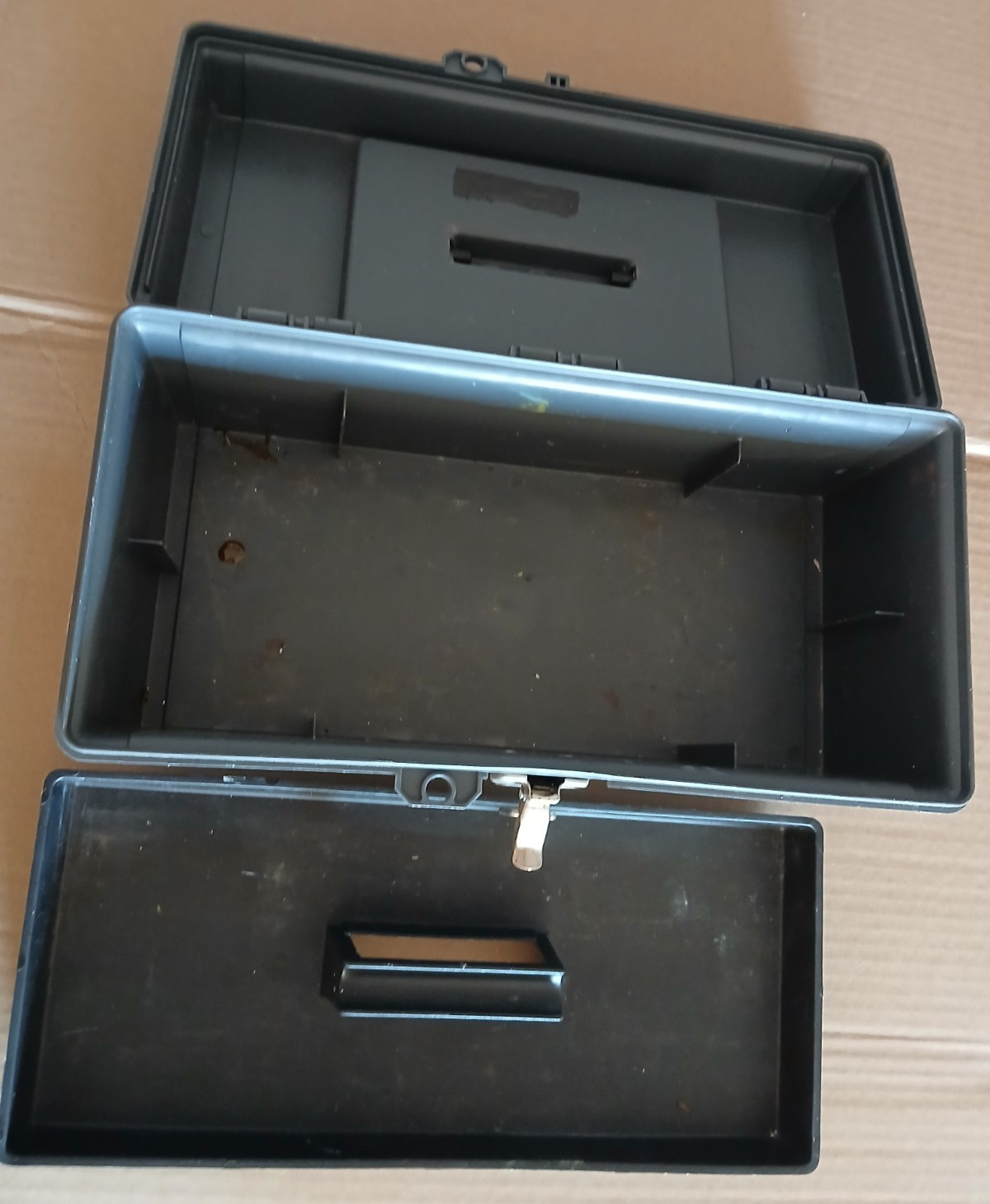 Contico artist carrying/storage box for brushes, pencils, tools, etc (box only)