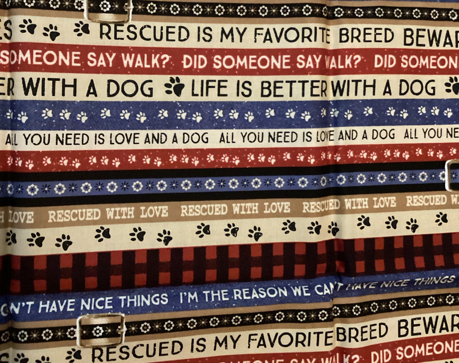 Villa Rosa Designs Quilt Kit 45” x 54” – A Dog’s Life Clothworks Fabric
