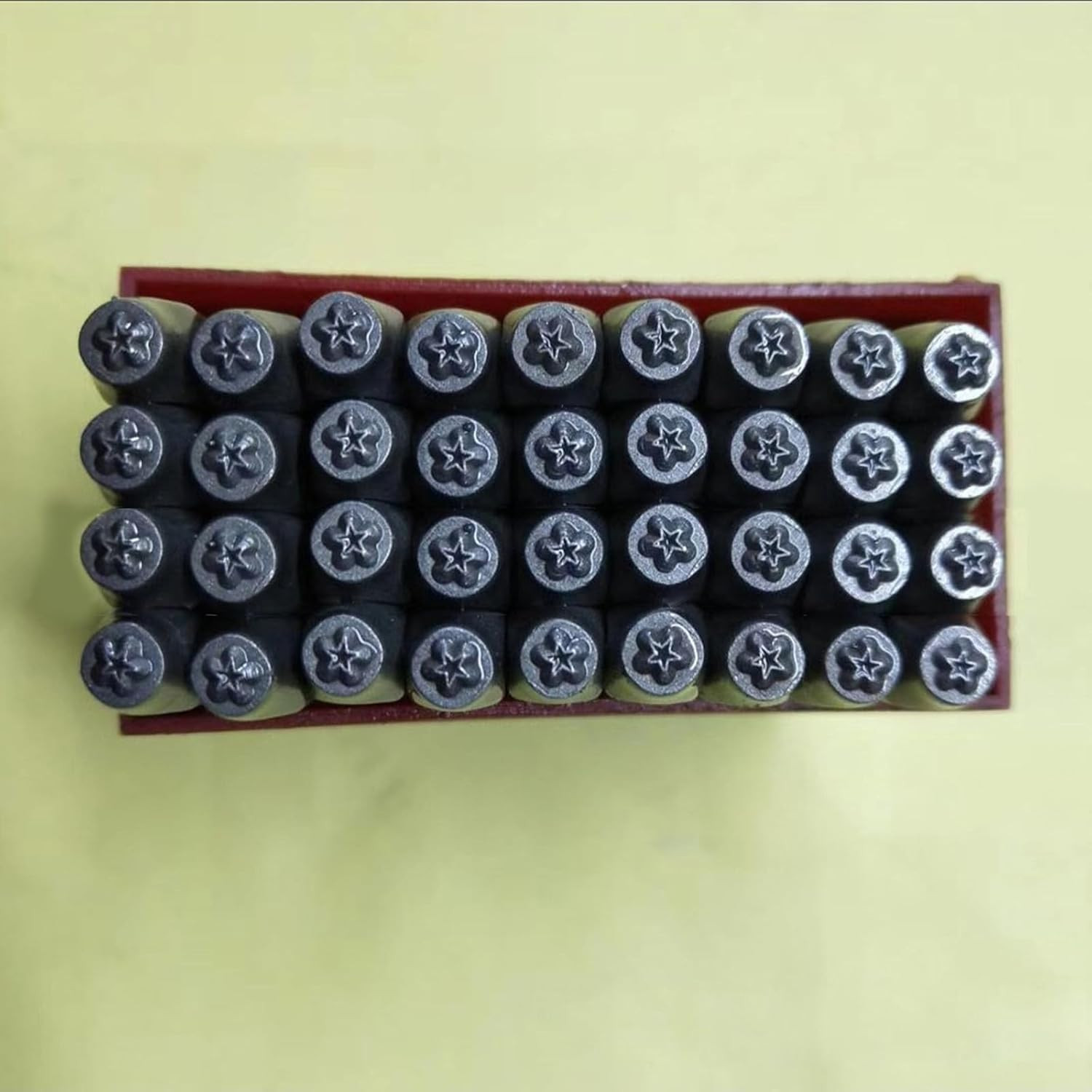 Metal Stamps,Set of 3 Carbon Steel Five Pointed Star Punches Stamp Jewelry St…