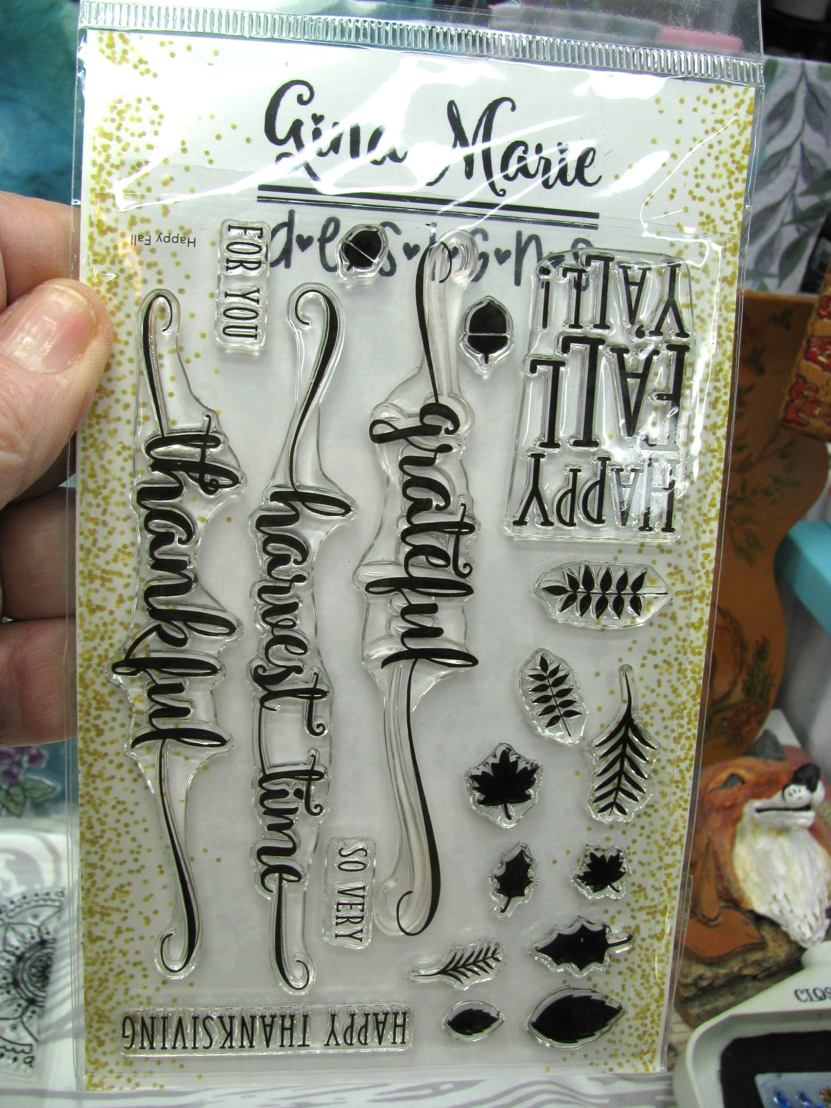 HUGE Mix Lot NEW Clear Cling Stamps, Mandalas, Florals, Prayers, FALL, CLEARANCE