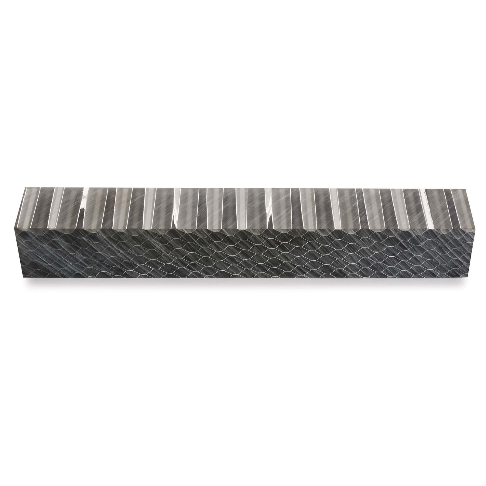 WOODRIVER Acrylic Honeycomb Pen Blank – Black