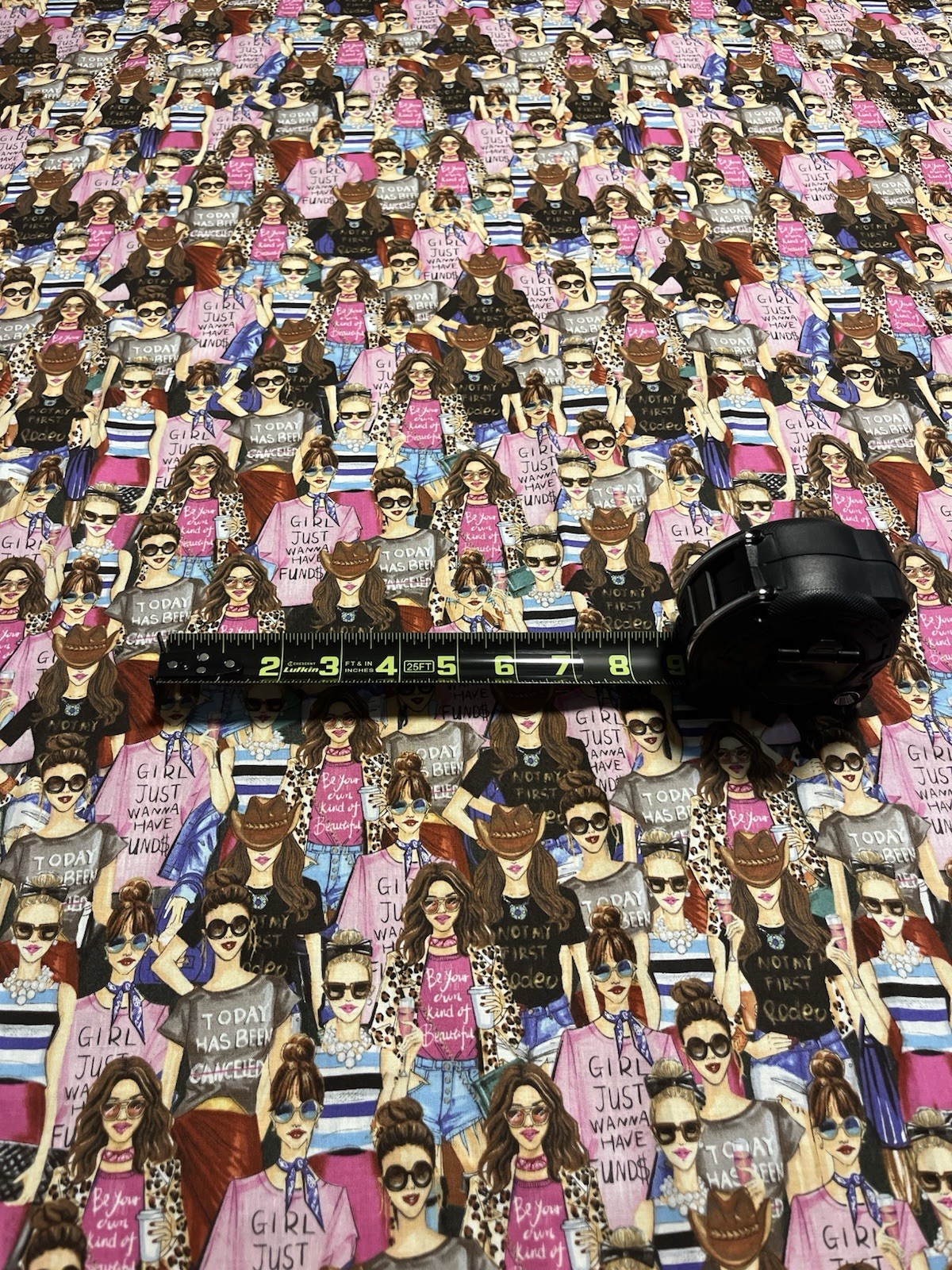 Stylish Ladies Fabric (less than a yard)