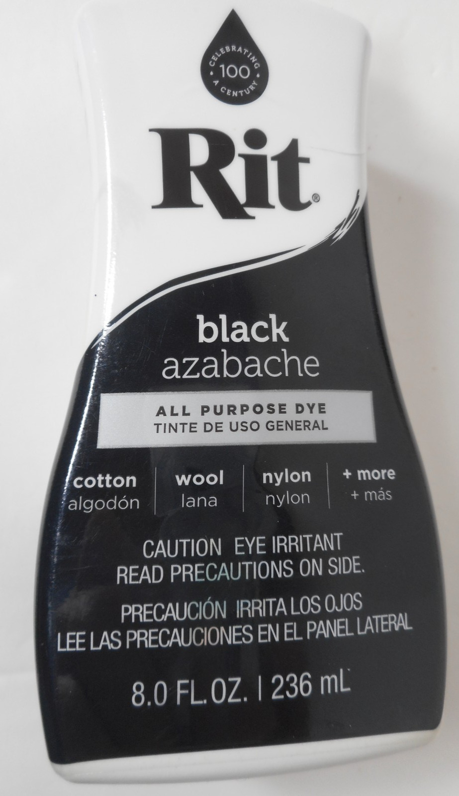 💥Rit All Purpose Liquid Dye 8 oz, Black (PACK OF 3)-FREE SHIP