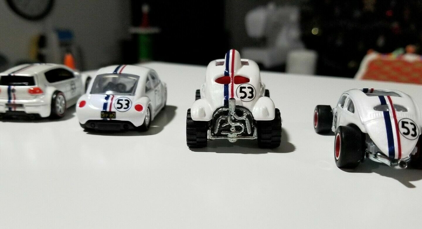 Love Bug water slide decals 1/18, 1/24, 1/32, 1/43 & 1/64 sc model car slot car
