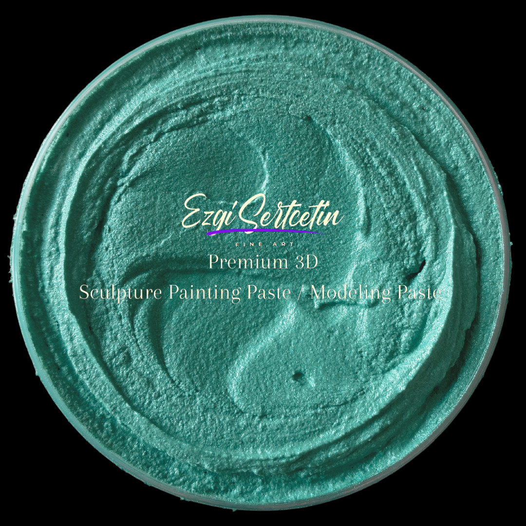 3D Sculpture Painting Paste|Texture Paste|Decorative Plaster|6 oz