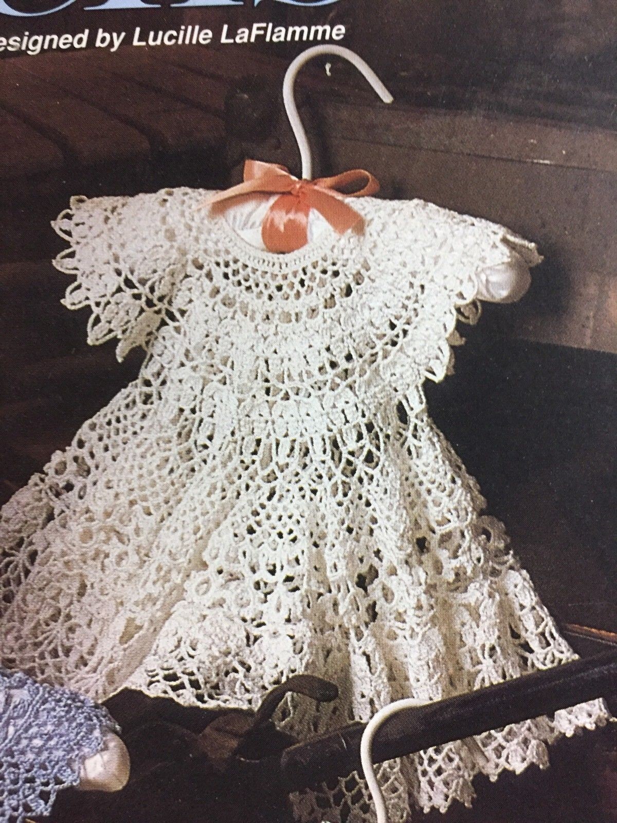 Frilly Frocks thread crochet patterns lacy dresses for baby girls 0-12 months