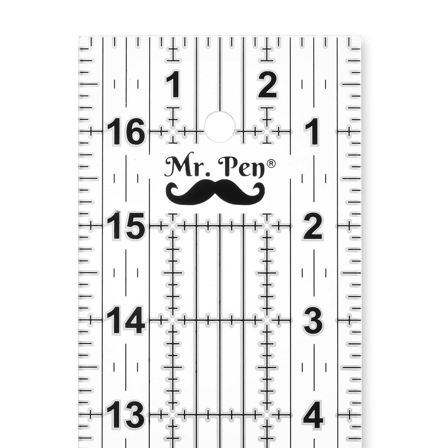 3 x 17 Inch Non-Slip Acrylic Quilting Ruler for Precision Sewing Projects