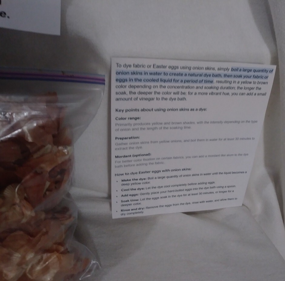 Real Onion Skins for Natural Dye Yellow/Gold Easter Eggs Yarn Fabric 2 oz Bag