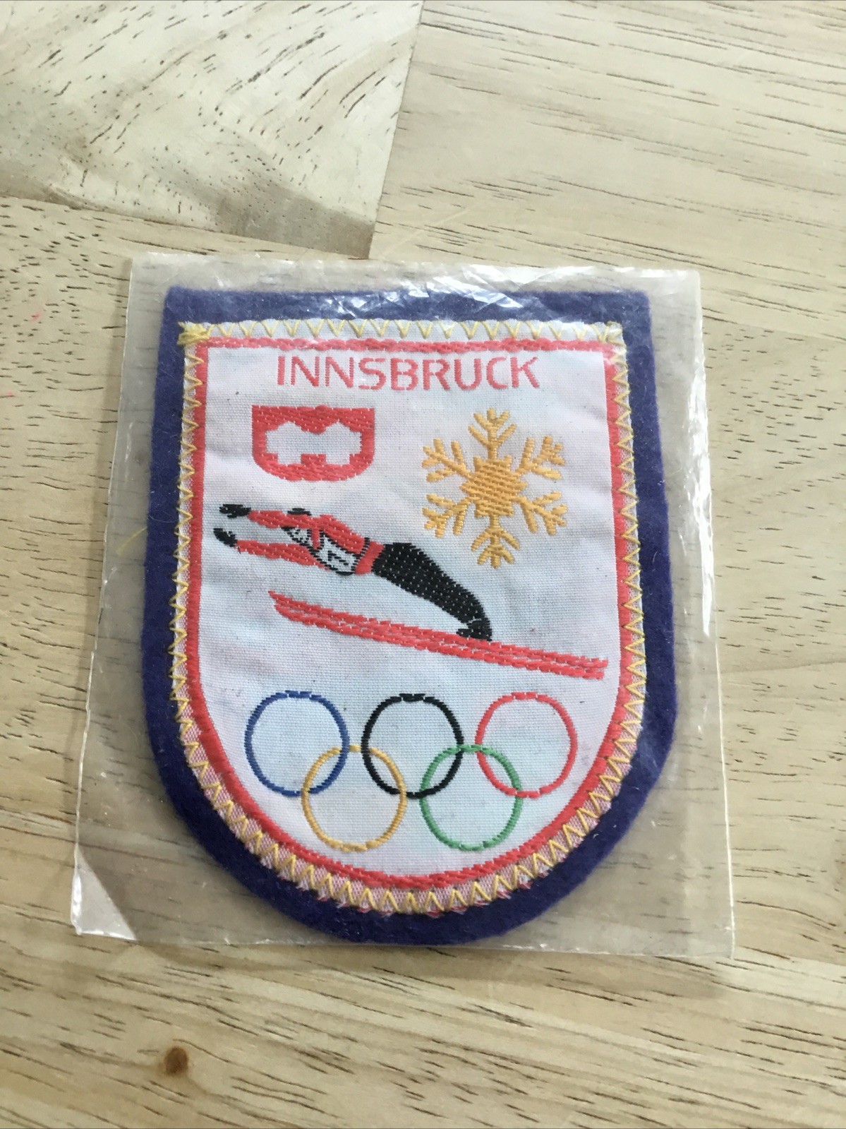 Innsbruck Austria Ski Patch Olympics