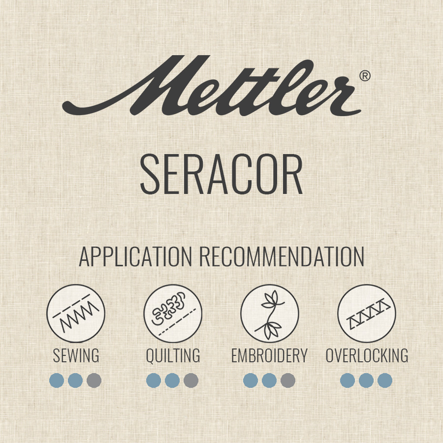 Geranium 1391 | Seracor – #1228 (2500M / 2734Y Spool) | Mettler
