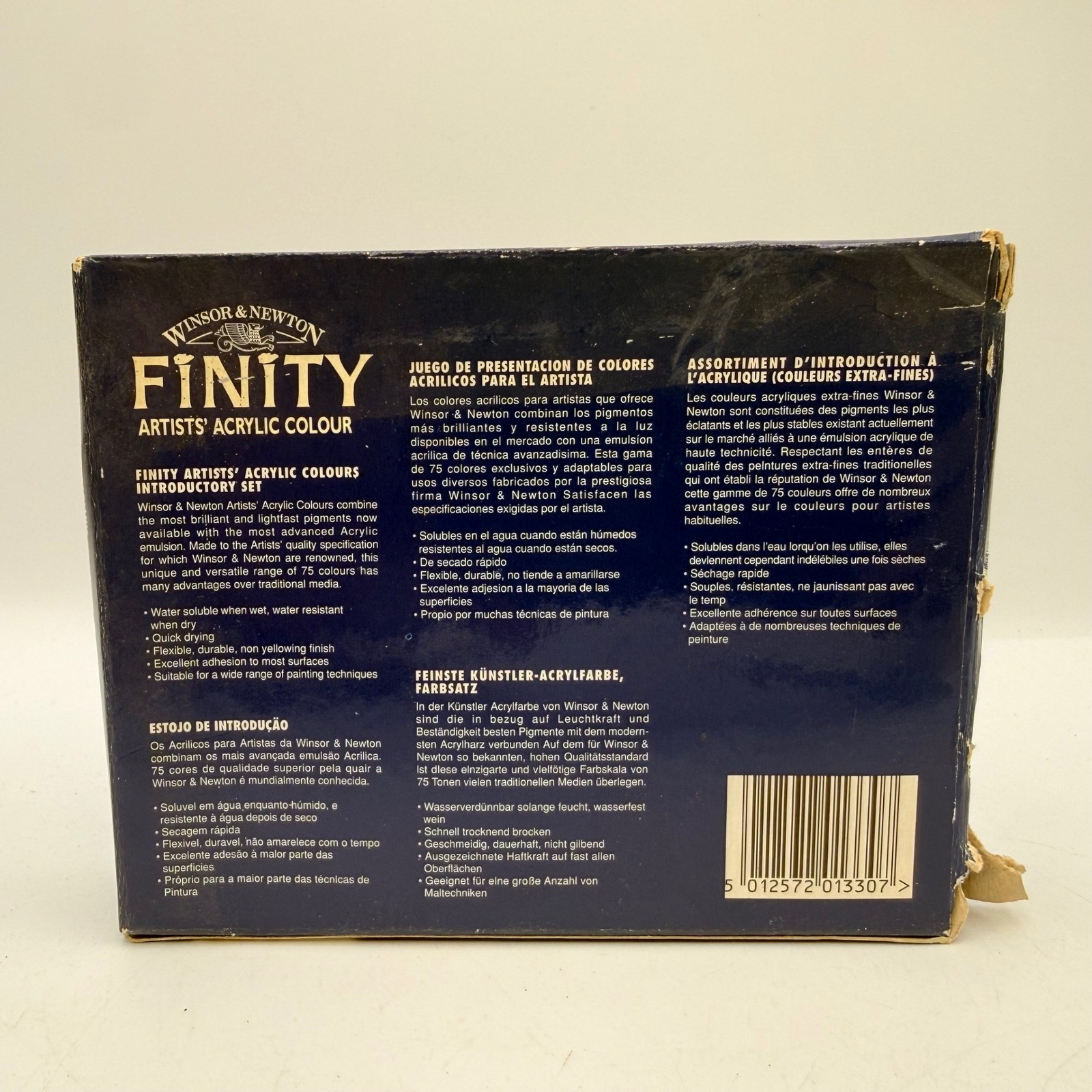 Winsor & Newton Finity Artists Acrylic Colour Introductory Set 6 Tubes 20ml 2490