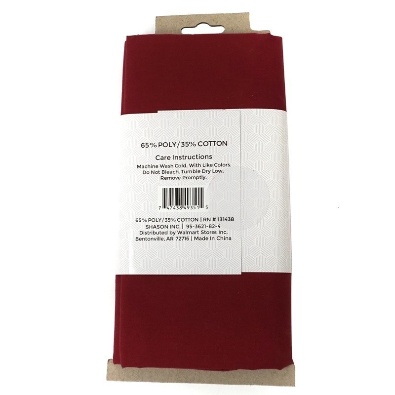 Polycotton Fabric 2 Yards Durable Breathable Crafting Material Wrinkle Resistant