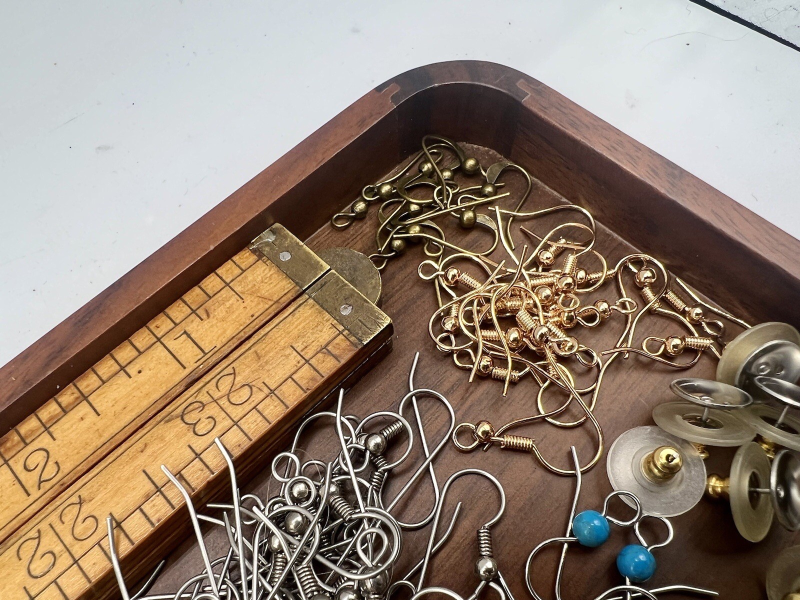 161 Pairs Pierced Earring Findings Mixed New Old Stock DIY Jewelry Making Lot