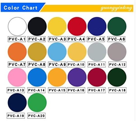 Heat Transfer Vinyl Yellow HTV Rolls, 12″ x 10ft Iron on Vinyl for T-Shirts, …