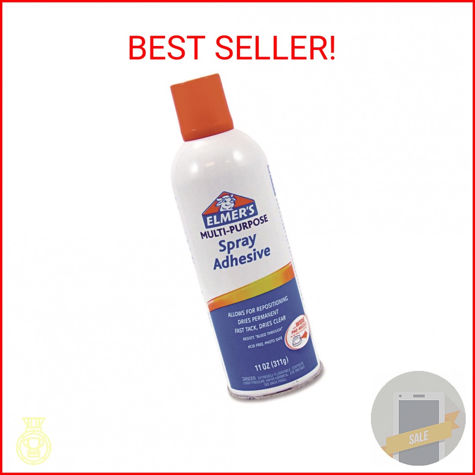 Elmer’s Multi-Purpose Craft Spray Adhesive Glue, 11oz