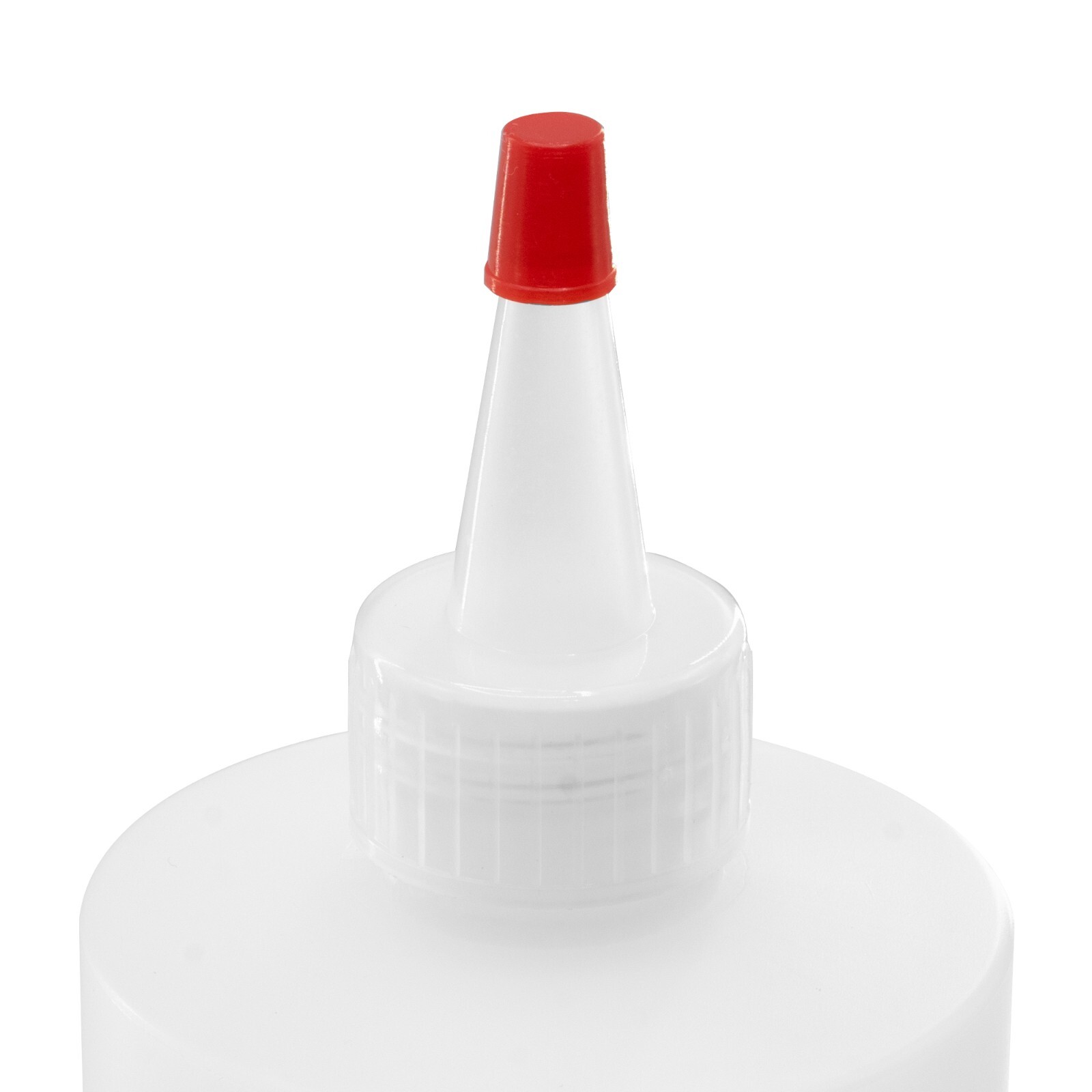 6 PK 16oz Clear Plastic Squeeze Bottle Condiment Dispenser Ketchup Mustard Mayo