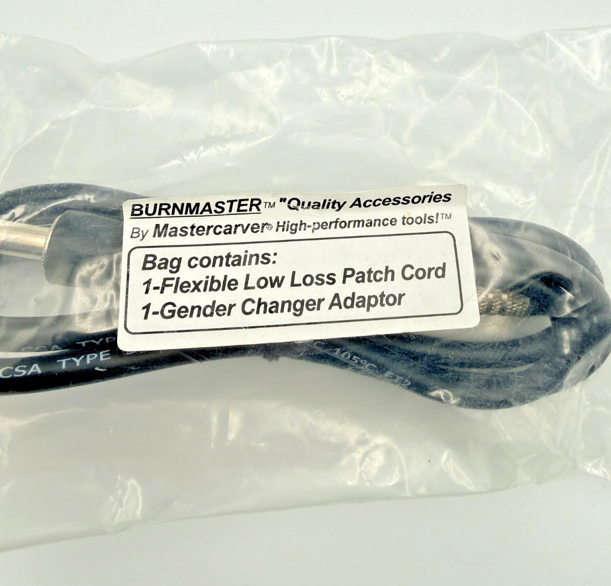 Burnmaster – cord w/ adapter by Mastercarver (Eagle Wood Burner)