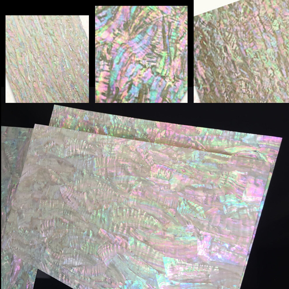 Abalone Shell Veneer Sheet Inlay 9 1/2″x5 1/2″x1/64″ (240x140mm) Luthier