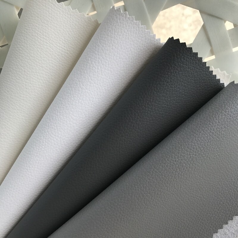 45+ Colors Self-Adhesive Vinyl Fabric Faux Leather 56″Wide Continuous By Yard