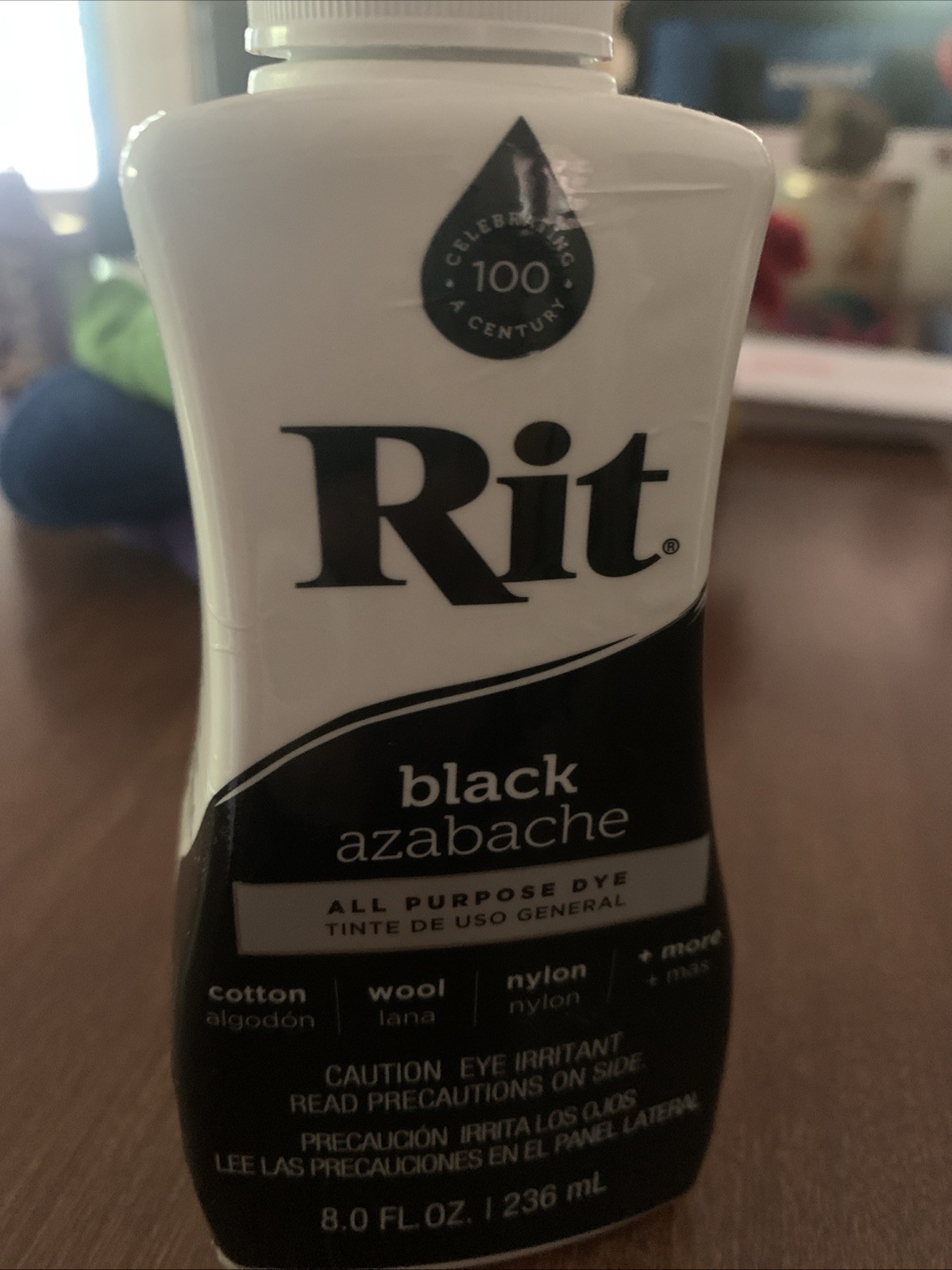 Rit All Purpose Liquid Dye, Black – 8oz