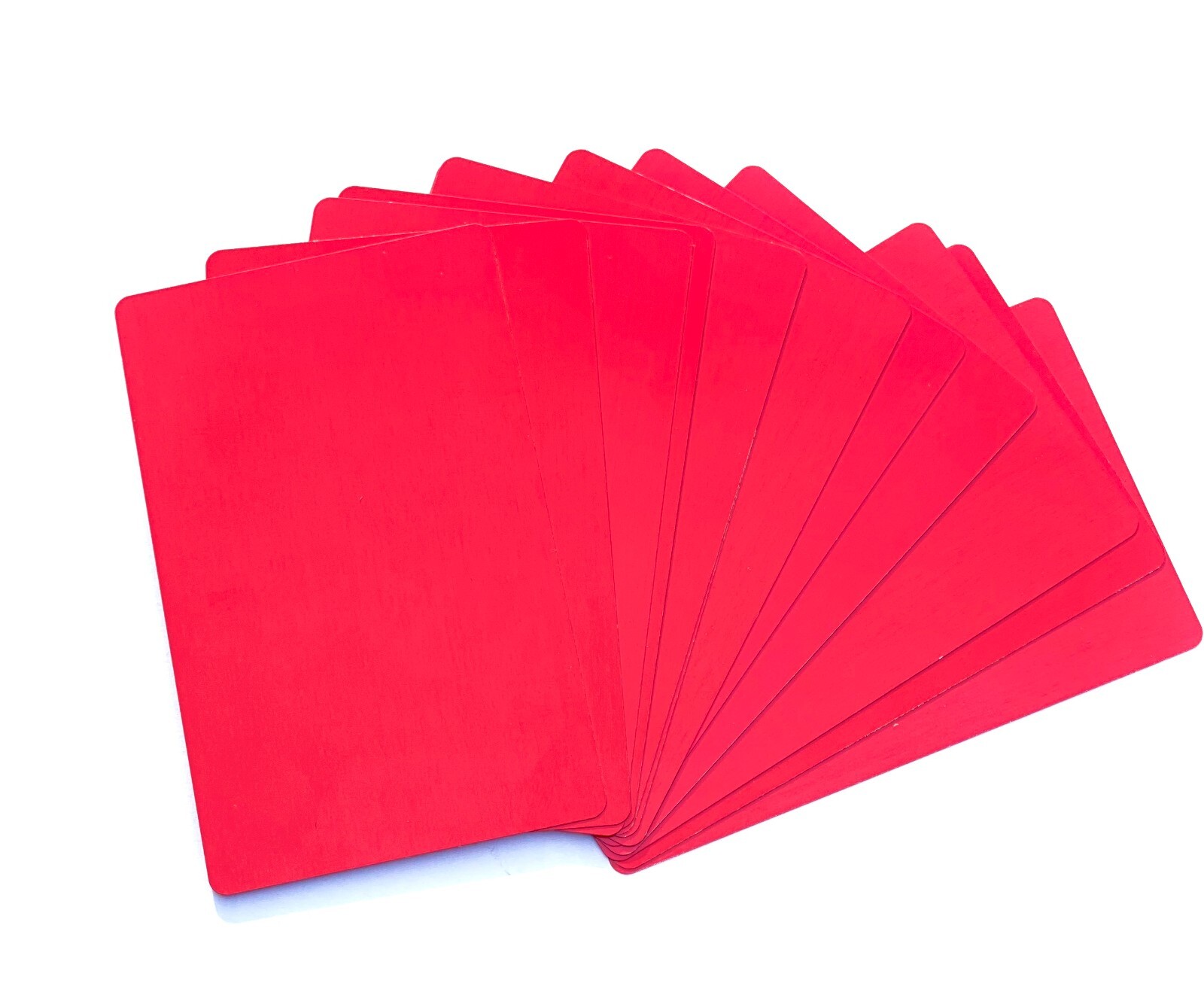 100 THICK 0.5mm Anodized Aluminum Business Card Blanks Metal Laser Engraving