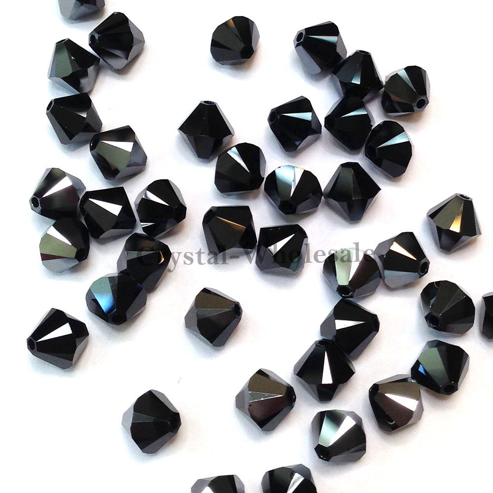 Swarovski 5328 XILION Crystal Bicone Beads Wholesale Factory Pack * AB / SHIMMER