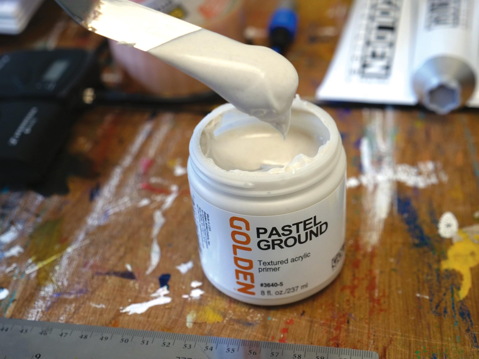 Artist Colors Acrylic Ground for Pastels 16 oz 473 ml Jar Medium Base