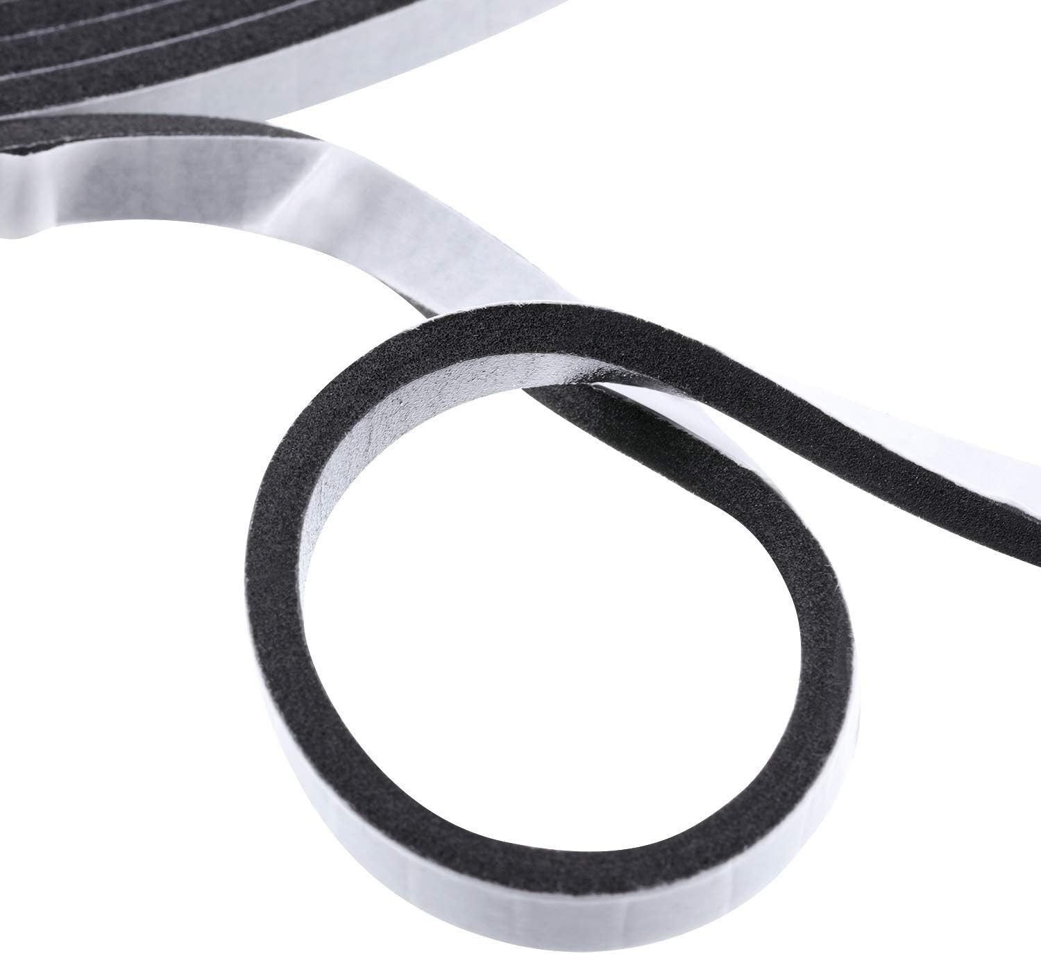 Double-Sided Foam Mounting Tape, 1/8 Inch Thick, 3 Rolls, 1/4 Inch x 32.8 Ft