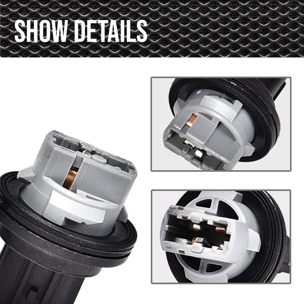2PCS Front Turn Signal Light Connector Plug Bulb Socket For Dodge Dart 2013-2016