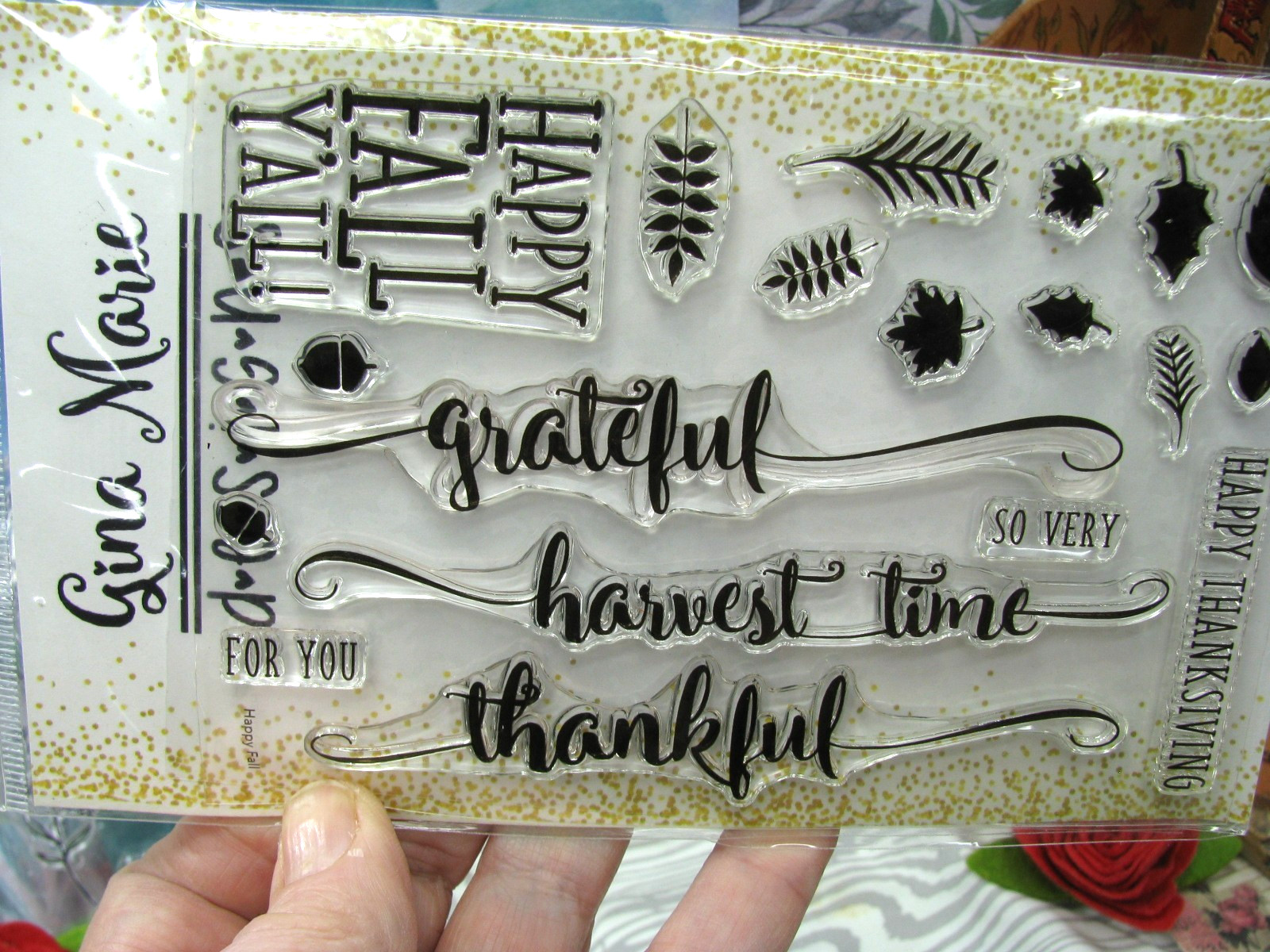 HUGE Mix Lot NEW Clear Cling Stamps, Mandalas, Florals, Prayers, FALL, CLEARANCE