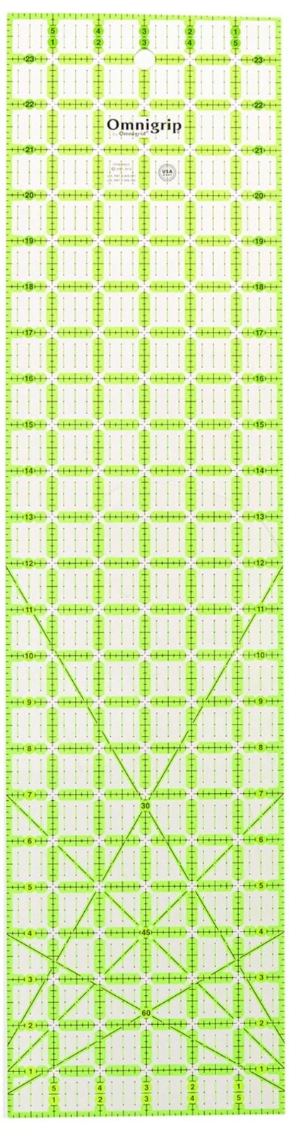 Sewing Quilting Non-Slip Ruler 6″ x 24″