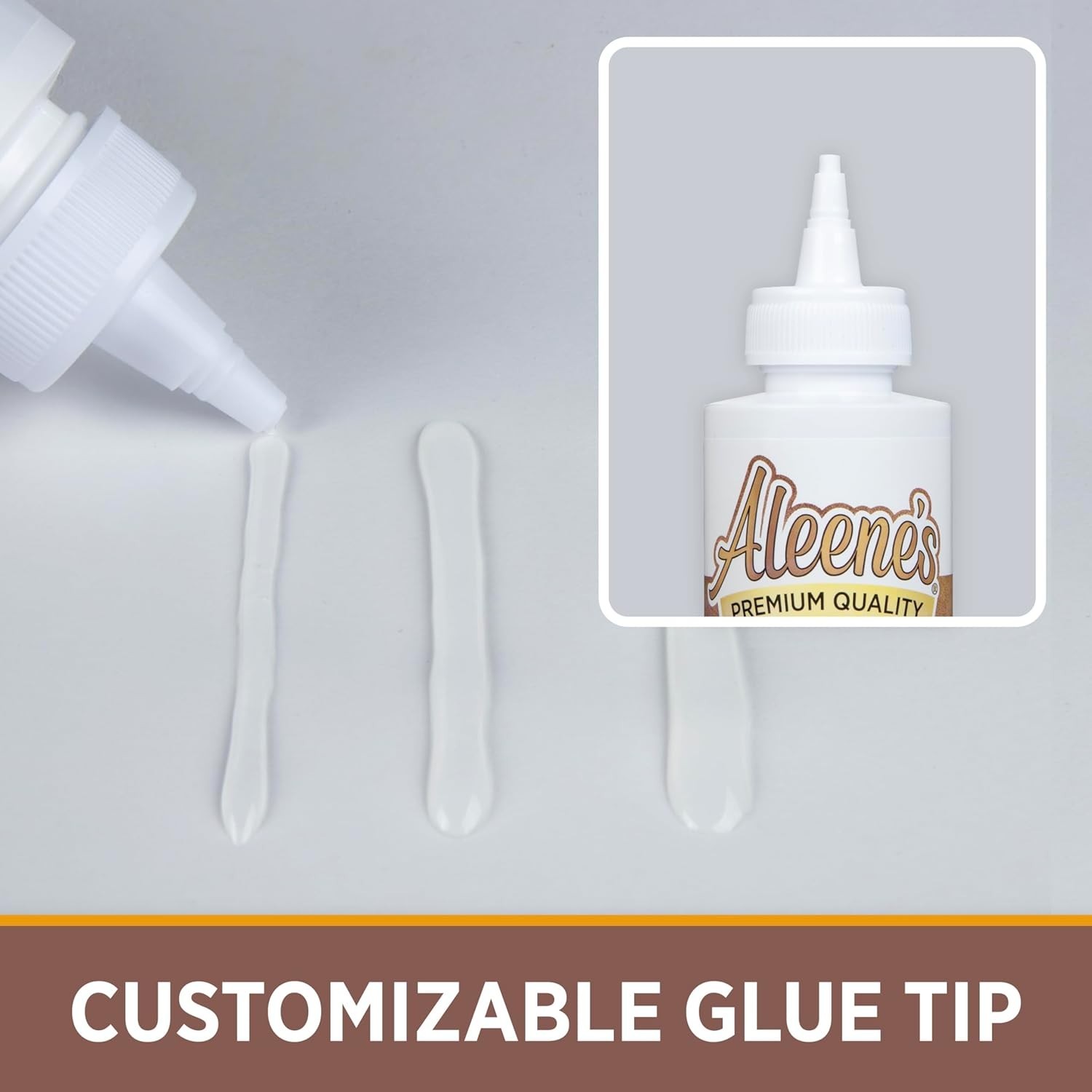 Craft with Confidence: 4 oz Aleene’s Clear Leather & Suede Glue – Non-Toxic