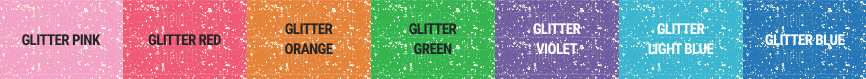 Posca Paint Pens Markers Extra Fine Point Glitter Set | PC-1M L | 7 Colors