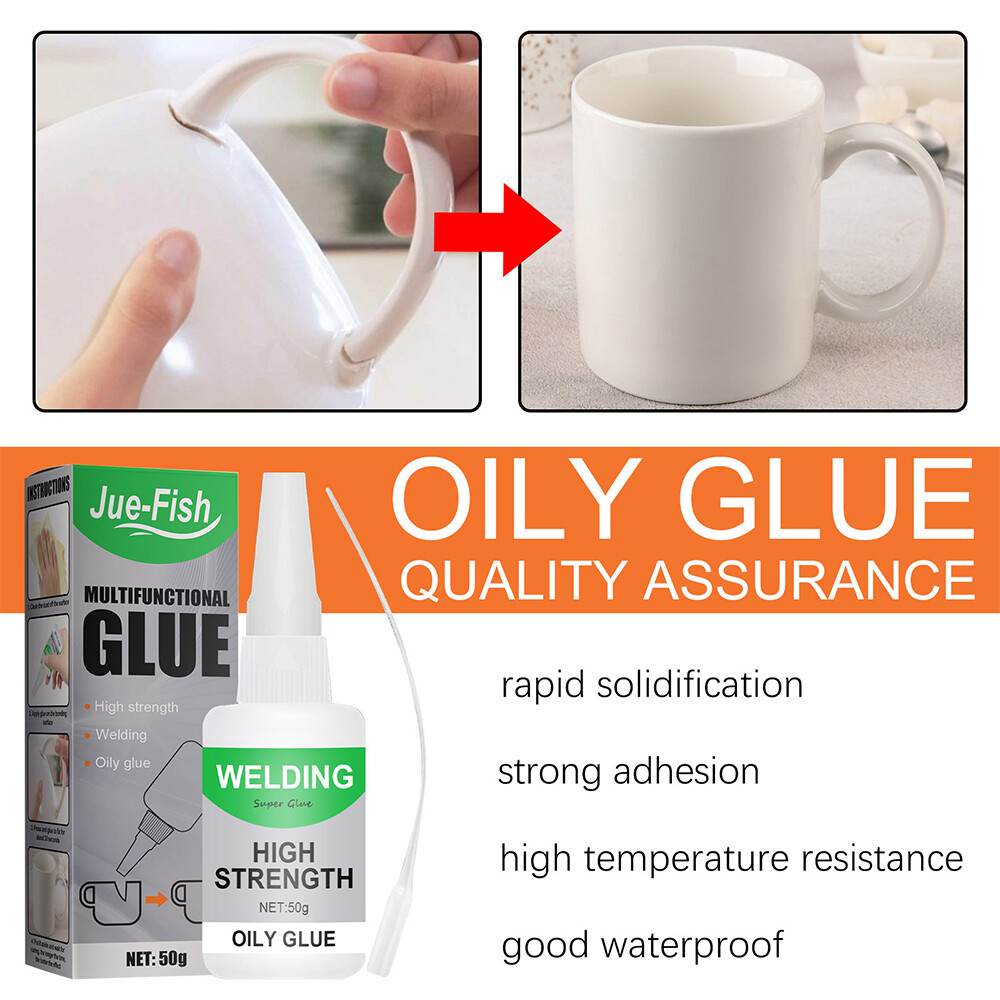 2× Multifunctional Welding High-Strength Oily Glue-Uniglue Universal Super Glue